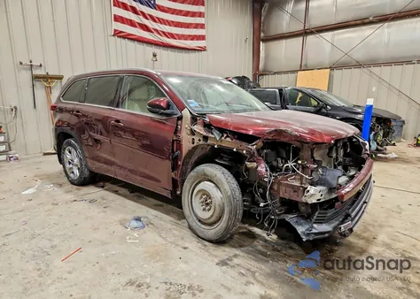 2019 Toyota Highlander Limited from USA, damaged, VIN 5TDDZRFH9KS935817